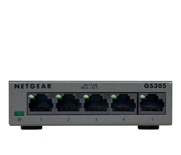 NETGEAR GS305 5-port 5xGE GS305-300PES - 503367 - zdjęcie